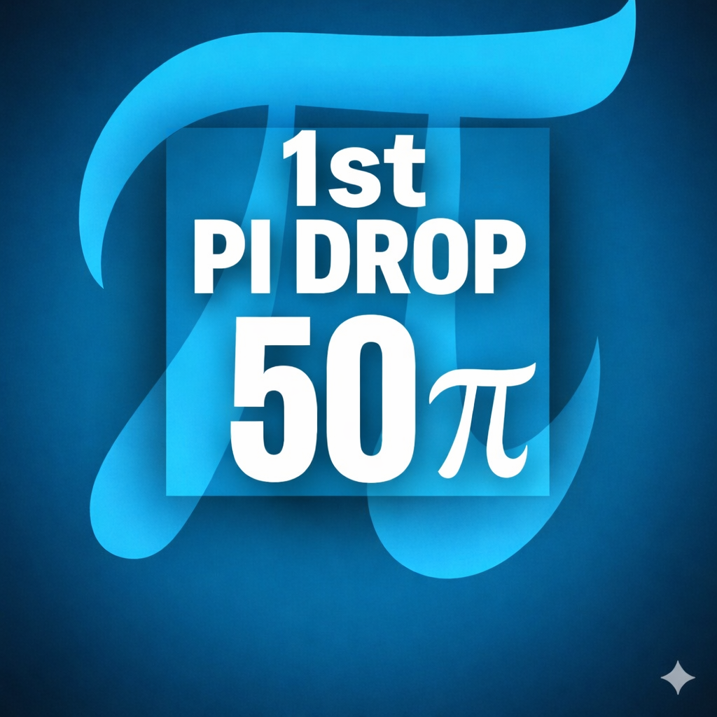 The 1st Pi Drop image
