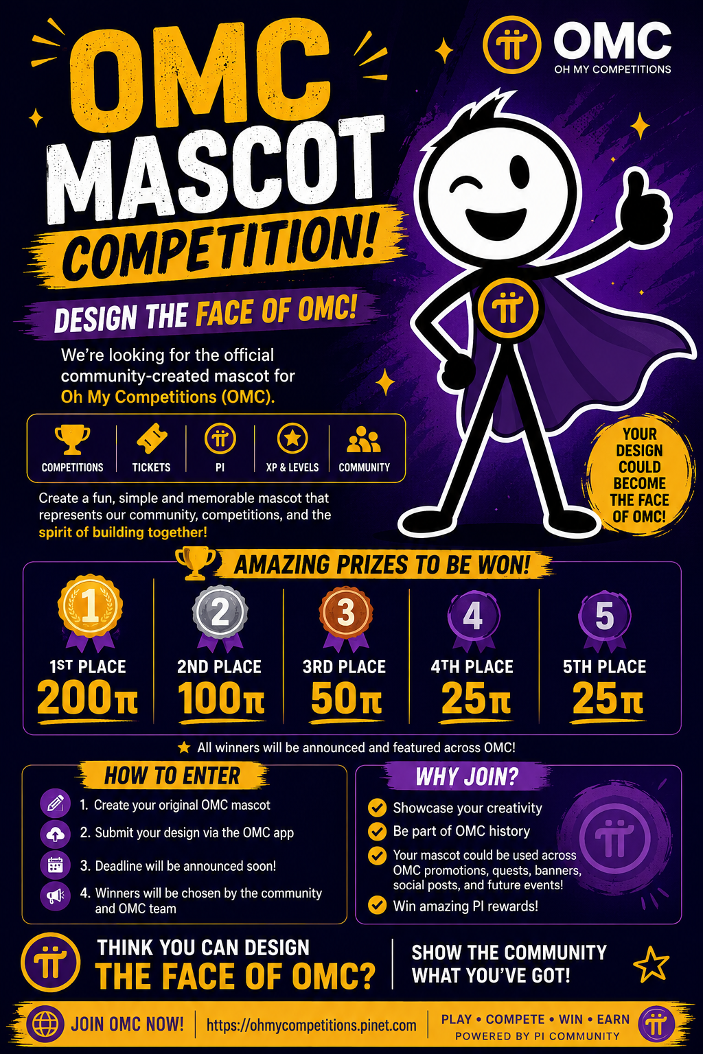 Design the Official OMC Mascot